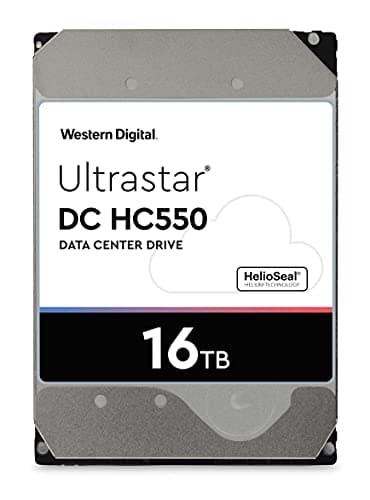 Western Digital Ultrastar DC HC550 16TB HDD 7200RPM 3.5" SATA 6.0 Gb/s image