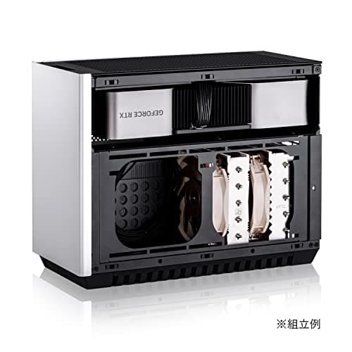 DAN Cases C4-SFXv1 Mini-ITX Desktop Black Mesh Side Panel image