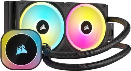 Corsair iCUE LINK H100i Water 240mm RGB Black image