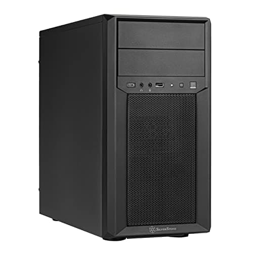 Silverstone FARA 313 Micro ATX Mid Tower Black with USB 3.2 Gen 2 Type-C and USB 3.2 Gen 1 Type-A image