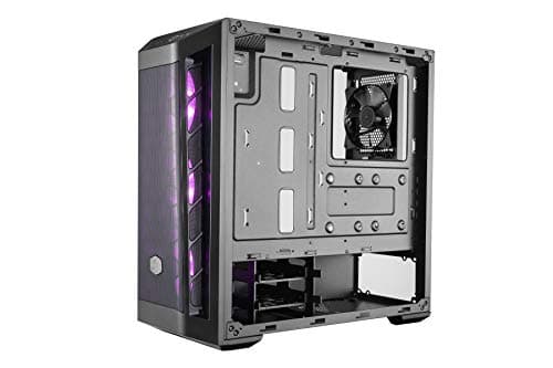 Cooler Master MasterBox MB511 ARGB ATX Mid Tower Black with Tempered Glass Side Panel and USB 3.2 Gen 1 Type-A Front Panel USB image