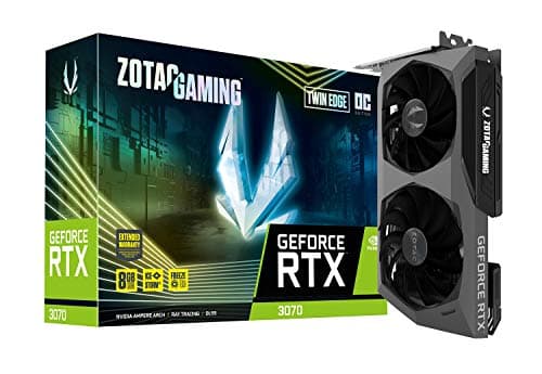Zotac GAMING Twin Edge OC GeForce RTX 3070 8GB GDDR6 Black image
