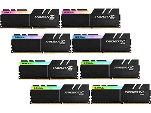 G.Skill Trident Z RGB Black DDR4-2666 CL18 256GB (8x32GB) image