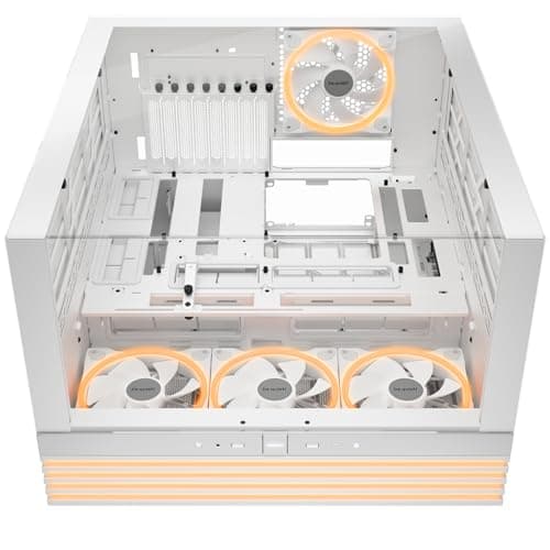 be quiet! Light Base 900 FX ATX Full Tower White with Tempered Glass Side Panel and USB 3.2 Gen 2 Type-C USB 3.2 Gen 1 Type-A image