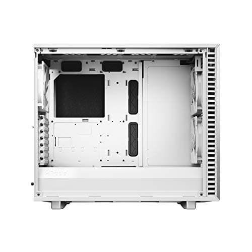 Fractal Design Define 7 White Solid Brushed Aluminum/Steel E-ATX Silent Modular Mid Tower Computer Case image