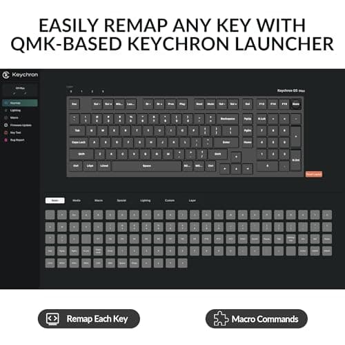 Keychron K5 Max Bluetooth/Wireless/Wired Standard Keyboard image