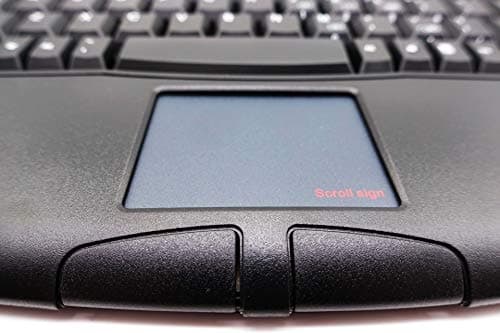 SolidTek KB-540BU Wired Mini Keyboard With Touchpad image