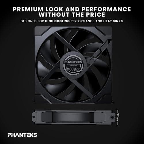 Phanteks M25G2-140 140mm Black PWM 101.78 CFM image