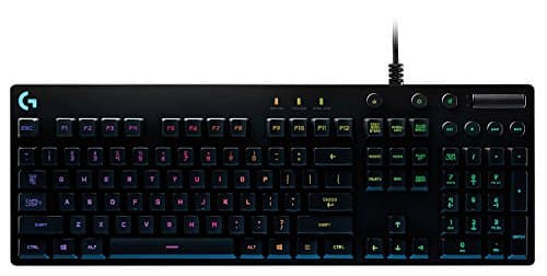 Logitech G810 Orion Spectrum RGB Romer-G Tactile Wired Gaming Keyboard image