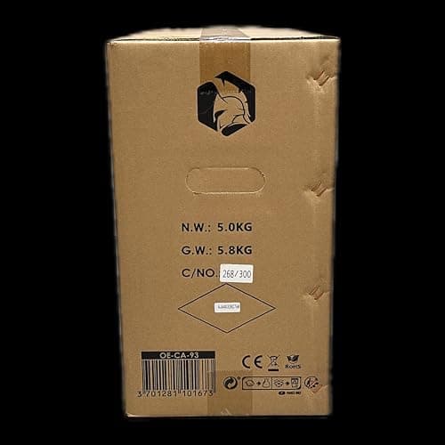 Empire Gaming Diamond ATX Mid Tower Black with Tempered Glass Side Panel and USB 3.2 Gen 1 Type-A, USB 2.0 Type-A Front Panel image