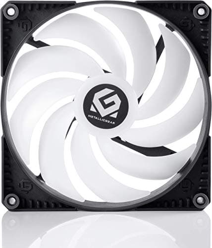 MagniumGear Skiron 140mm Black/White PWM RGB 85CFM 1-Pack image