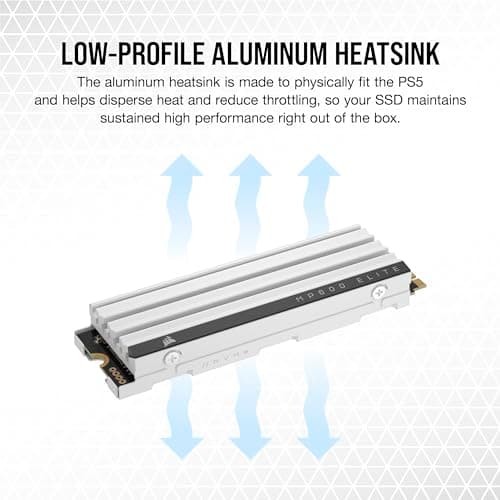 Corsair MP600 ELITE 4TB M.2 SSD NVMe PCIe 4.0 image