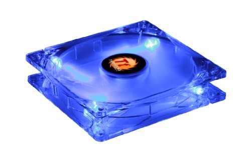 Thermaltake Blue-Eye 80mm Transparent Blue LED 32.92 CFM 1-Pack image