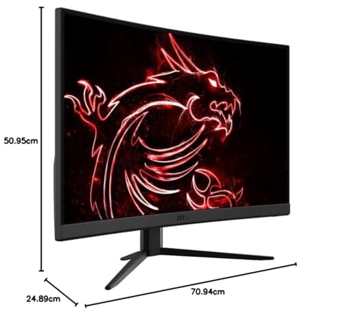 MSI Optix G32CQ4 E2 31.5" 1440p 170Hz VA Curved Monitor image