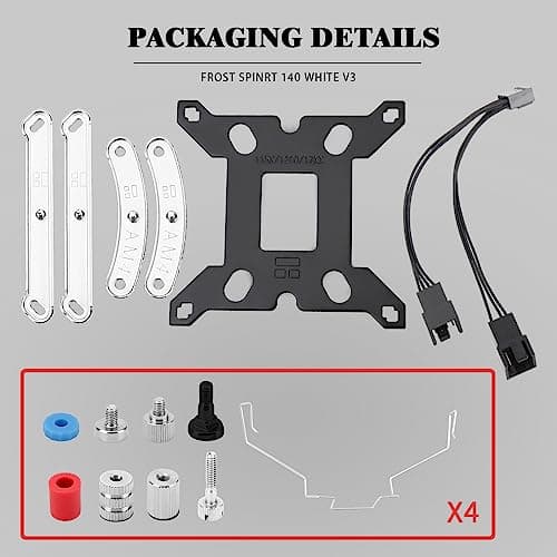 Thermalright Frost Spirit 140 Air 158mm 77.8 CFM Gray image