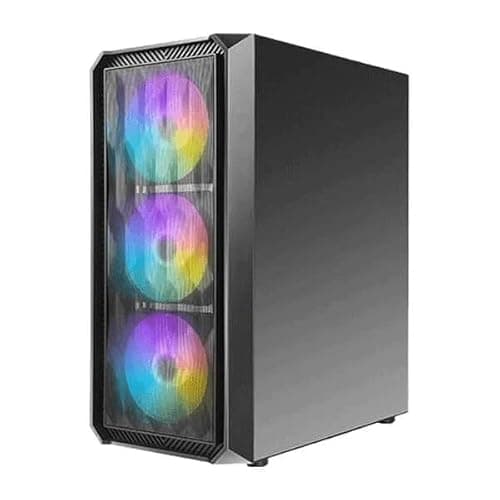 Antec NX292 ATX Mid Tower Black with Tempered Glass Side Panel and USB 3.2 Gen 1 Type-A, USB 2.0 Type-A image