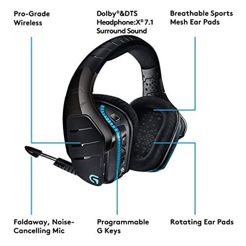 Logitech G933 Artemis Spectrum Snow 7.1 Channel Closed-Back Gaming Headset image