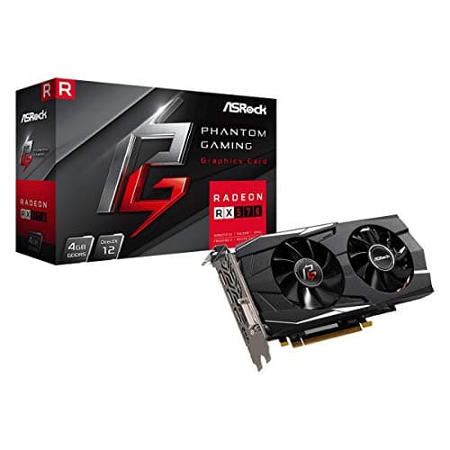 ASRock Phantom Gaming D Radeon RX 570 8GB GDDR5 Black image