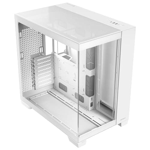 Antec C8 ATX Full Tower White with Tempered Glass Side Panel and USB 3.2 Gen 2 Type-C, USB 3.2 Gen 1 Type-A image