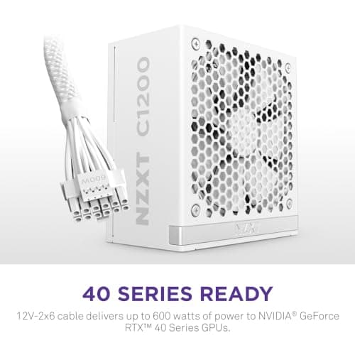 NZXT C1200 (2024) White 1200W Fully Modular 80+ Gold image