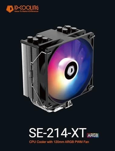 ID-COOLING SE-214-XT ARGB CPU Cooler Black image