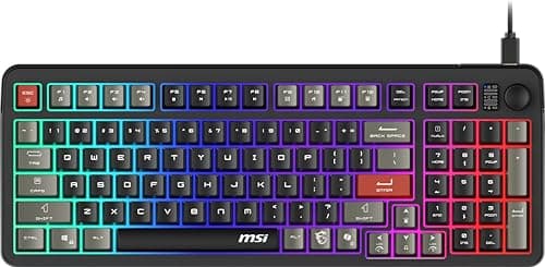 MSI FORGE GK110 RGB Wired Gaming Keyboard image
