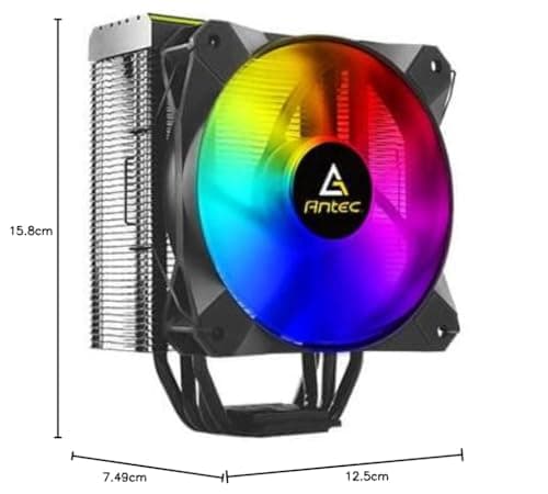 Antec FrigusAir 400 RGB Air 158mm 77 CFM Black / Silver image