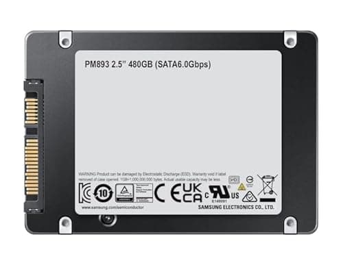 Samsung PM893 480GB SSD 2.5" SATA 6.0 Gb/s image