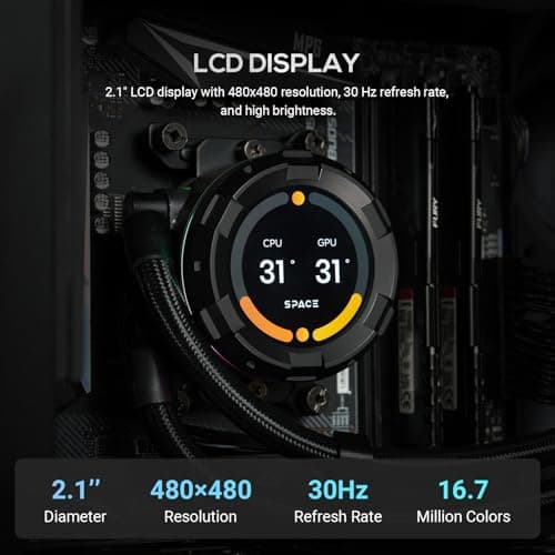 ID-COOLING SL PRO SE Water 360mm 58 CFM Black image