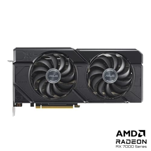 Asus DUAL OC Radeon RX 7700 XT 12GB GDDR6 Black image