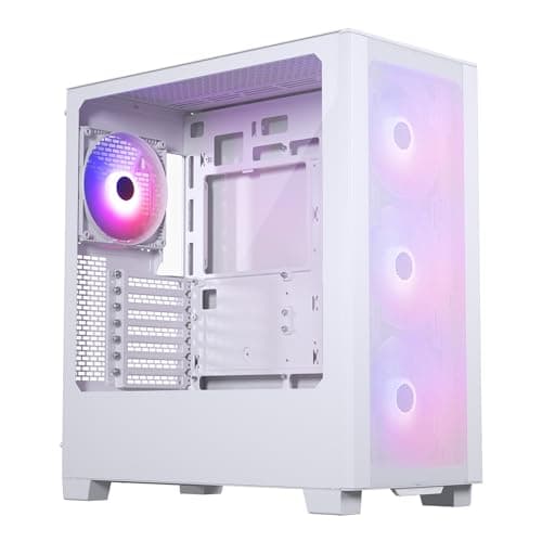Phanteks XT PRO ULTRA ATX Mid Tower White Tempered Glass Side Panel image