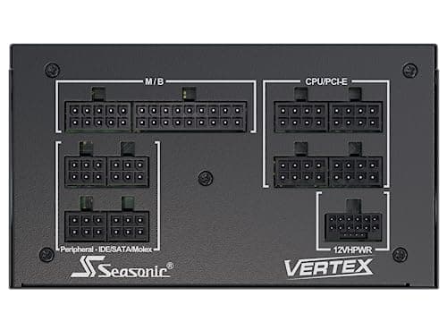 SeaSonic VERTEX PX-750 Black / Silver 750W Fully Modular 80+ Platinum Certified image
