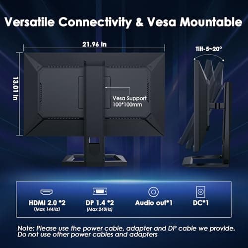 Titan Army P2510S PLUS 24.5" 1440p 240Hz IPS Monitor image