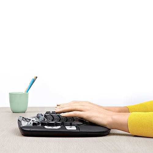 Logitech MK550 Wireless Ergonomic Keyboard With Laser Mouse image