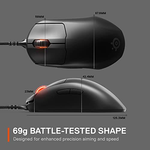 SteelSeries Prime+ Optical Wired Gaming Mouse image
