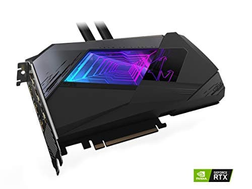 Gigabyte AORUS XTREME WATERFORCE GeForce RTX 3080 10GB GDDR6X Black / Silver image