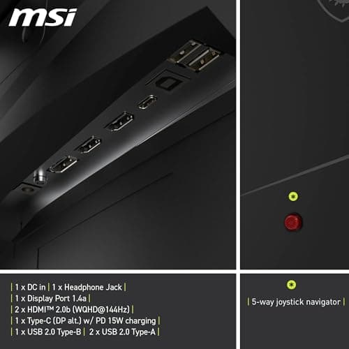 MSI MAG 275CQRF QD E2 27" 180 Hz WQHD  image
