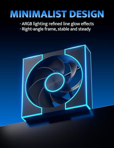 darkFlash DM8R LINE Black Reverse 120mm Black Pack of 3 image