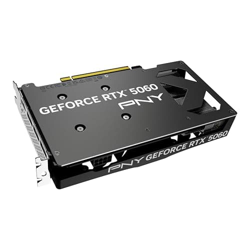PNY Dual Fan GeForce RTX 5060 8GB GDDR7 Black image