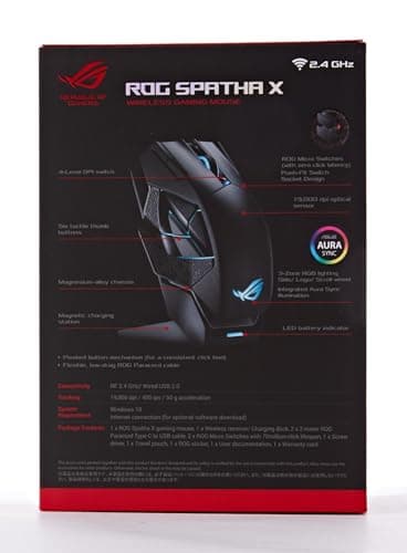 Asus P707 ROG SPATHA X Wireless Optical Gaming Mouse image