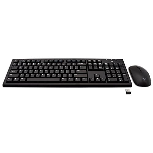 V7 CKW200US Wireless Standard Keyboard With Optical Mouse image