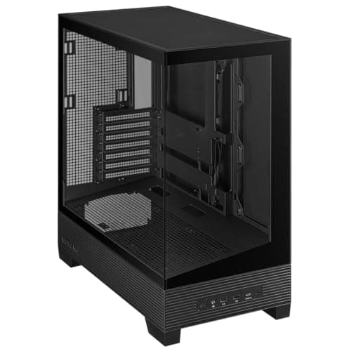 Asus A31 ATX Mid Tower Black with Tempered Glass Side Panel and USB 3.2 Gen 1 Type-A image