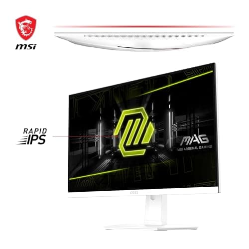 MSI MAG 274QRFW 27" WQHD 180 Hz Rapid IPS Monitor White image