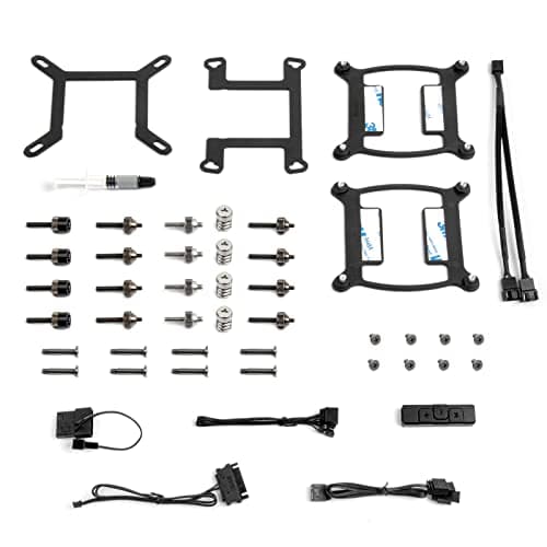 Silverstone VIDA Water 240mm SLIM 66.83 CFM Black image