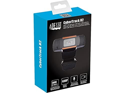 Adesso Cybertrack H2 480p USB 2.0 Type-A Webcam image