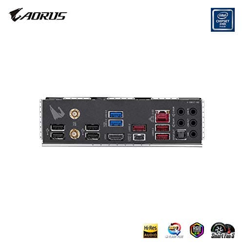 GIGABYTE Z490 AORUS ULTRA LGA 1200 Intel Z490 ATX Motherboard with Triple M.2, SATA 6Gb/s, USB 3.2 Gen 2, WIFI 6, 2.5 GbE LAN image