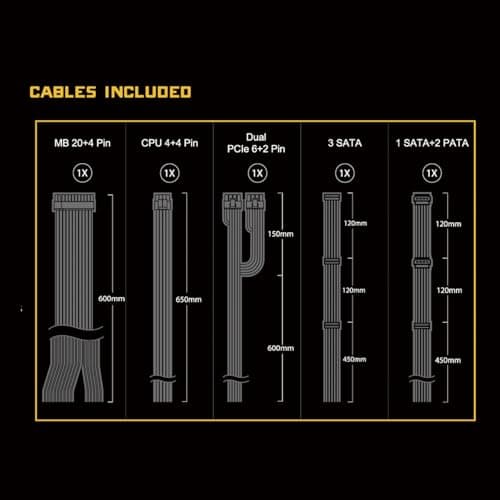 ASRock Challenger Black 650W Non-Modular 80+ Gold Certified image