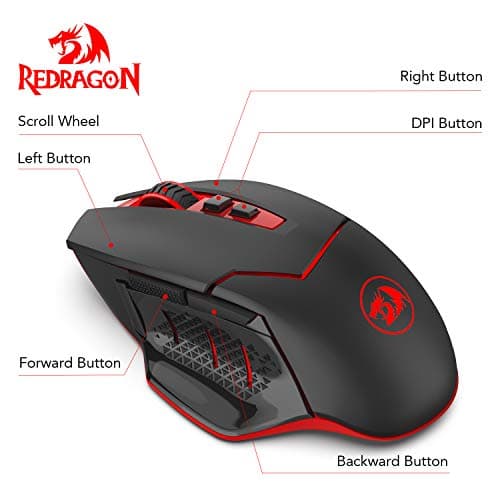 Redragon MIRAGE Wireless Optical Gaming Mouse image