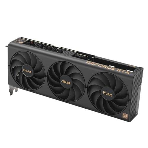 Asus ProArt OC GeForce RTX 4070 SUPER 12GB GDDR6X Black Gold image