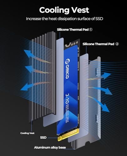 Orico J-10 2TB M.2-2280 SSD PCIe 3.0 X4 NVMe image